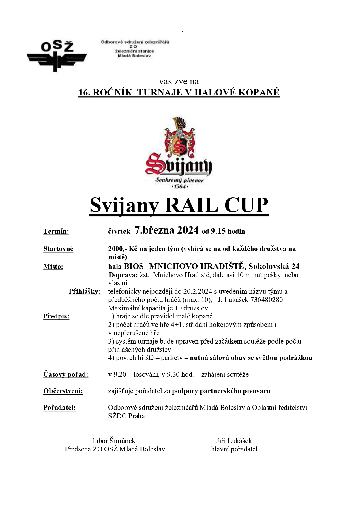 Svijany RAIL CUP